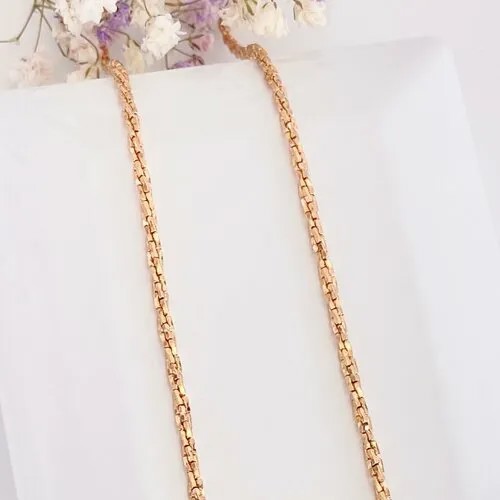 Цепь XUPING JEWELRY, бижутерный сплав, длина 60 см., золотой