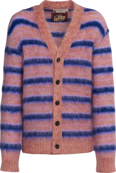 Кардиган Marni Mohair Striped Cardigan 'Apricot', разноцветный