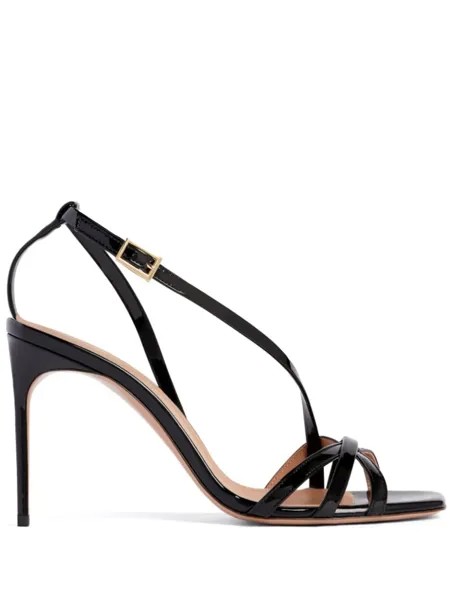Malone Souliers босоножки Luna 90 из коллаборации с Philosophy Di Lorenzo Serafini, черный