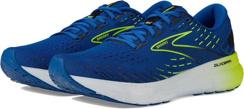 Кроссовки Glycerin 20 Brooks, цвет Blue/Nightlife/White