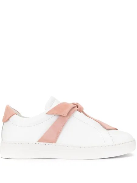 Кроссовки Alexandre Birman Bow, белый/темно-розовый