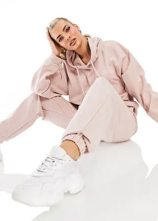 Розовые джоггеры в стиле oversized ASYOU-Розовый цвет