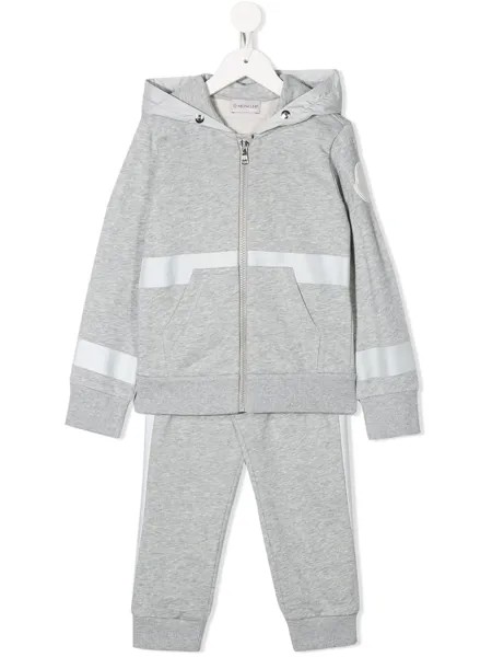 Moncler Enfant спортивный костюм с полосками