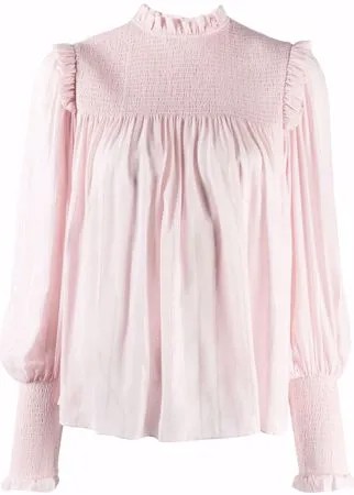Temperley London блузка Marsha с длинными рукавами