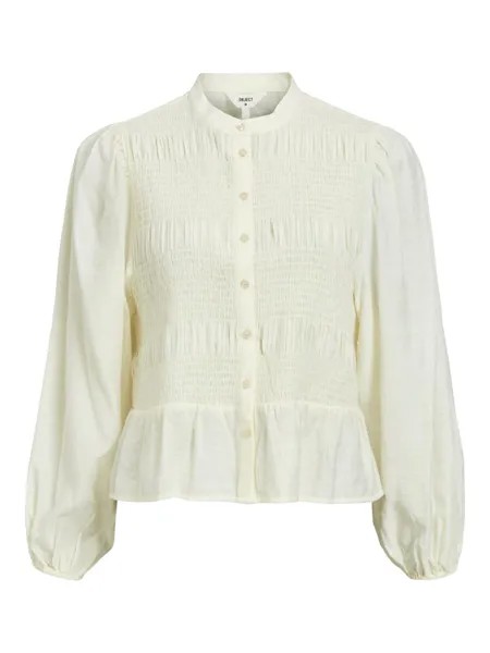 Блуза Object IQRA, цвет Natural White