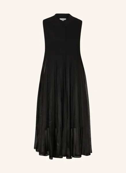 Вязаное платье из блестящей пряжи Claudie Pierlot, черный