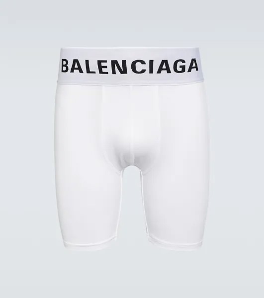 Боксеры из джерси с логотипом Balenciaga, черный