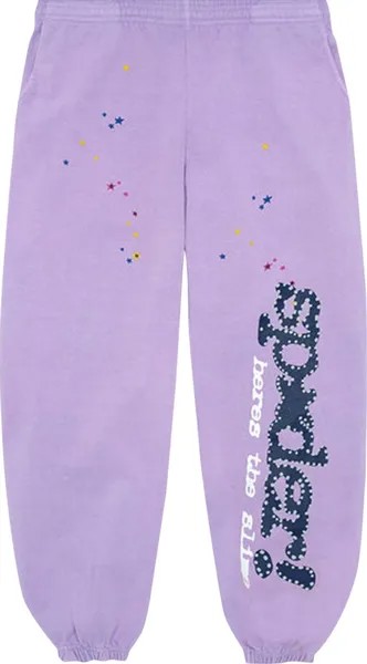 Спортивные брюки Sp5der Açaí Sweatpant Purple, фиолетовый