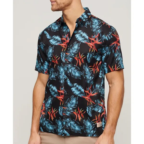 Рубашка с коротким рукавом Superdry Hawaiian, Разноцветный