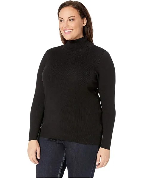 Свитер LAUREN Ralph Lauren Plus Size Turtleneck Sweater, цвет Polo Black