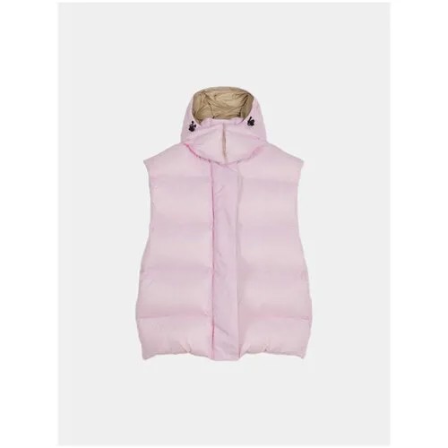 Женский жилет MSGM Padded Coat, розовый, 40