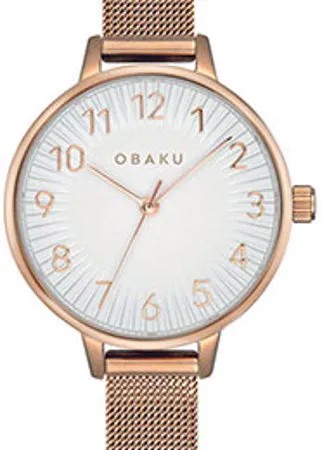 Fashion наручные  женские часы Obaku V237LXVIMV. Коллекция Mesh