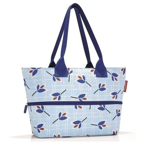 Сумка Shopper E1 leaves blue