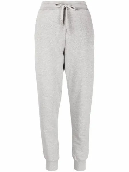Woolrich спортивные брюки с вышитым логотипом, серый