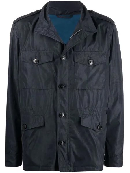 Etro легкая куртка с капюшоном и принтом пейсли