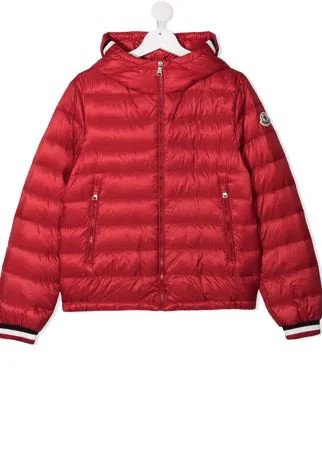 Moncler Enfant пуховик с капюшоном