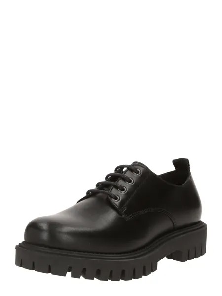 Туфли на шнуровке TOMMY HILFIGER Lace-Up, черный