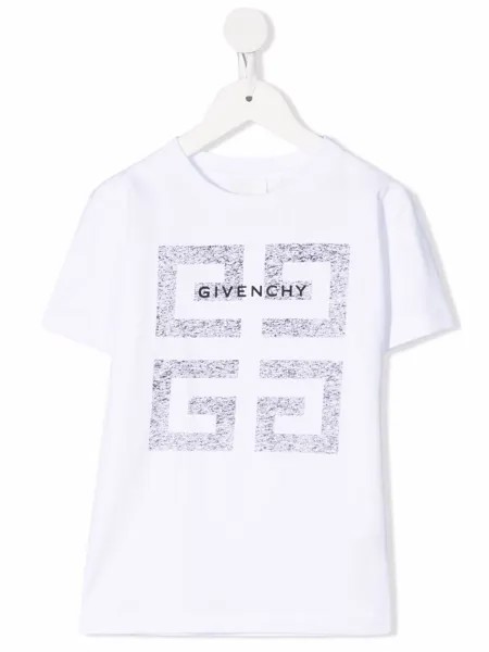 Givenchy Kids футболка с логотипом