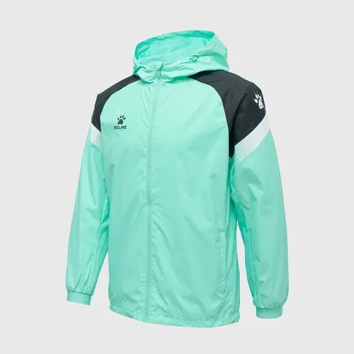Ветровка Kelme Kelme Rain Jacket 8061WT1005-328, размер XXL, бирюзовый