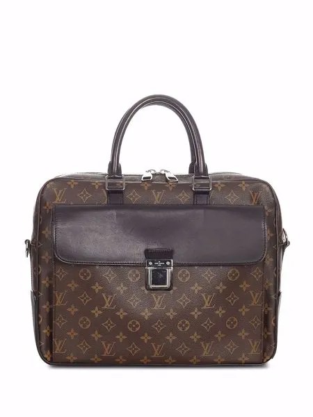 Louis Vuitton портфель Macassar 2009-го года с монограммой