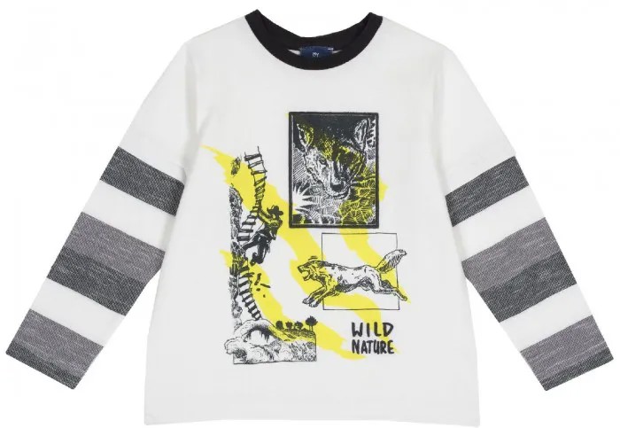 Chicco Лонгслив для мальчика Wild Nature