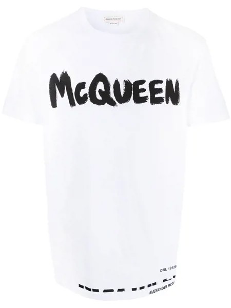 Alexander McQueen футболка с логотипом