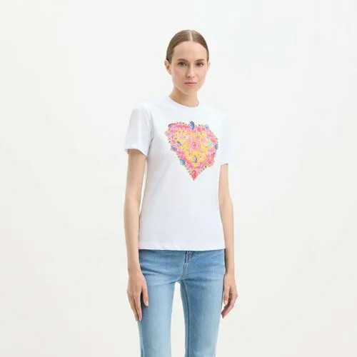 Футболка Versace Jeans Couture, размер M, белый