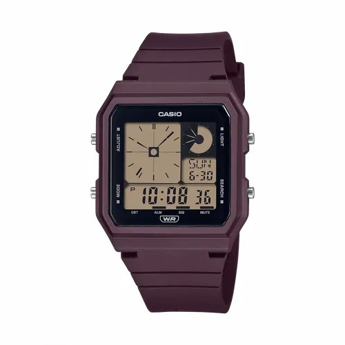 Наручные часы CASIO Collection LF-20W-5A, бордовый, фиолетовый
