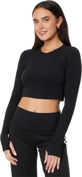 Топ Splits59 Airweight Long Sleeve Crop, черный