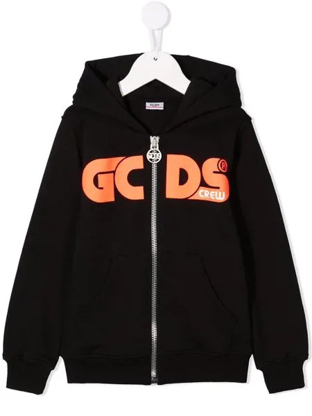 Gcds Kids худи на молнии с логотипом
