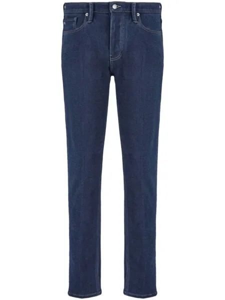 Emporio Armani узкие джинсы J75, синий
