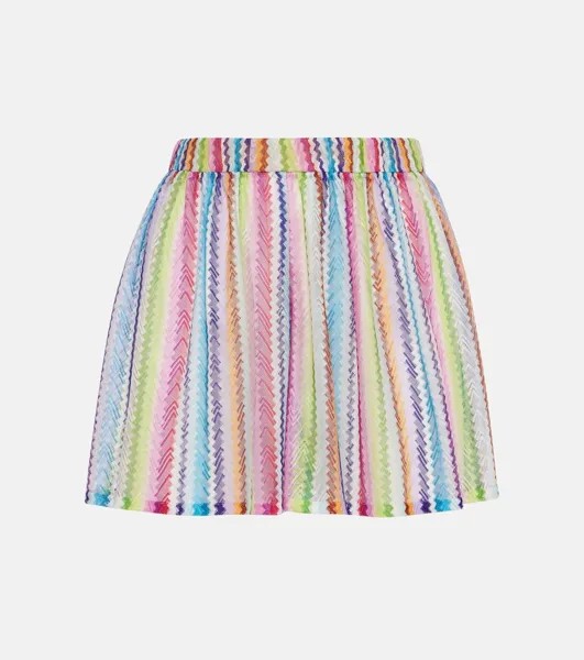 Шорты с зигзагом Missoni, мультиколор
