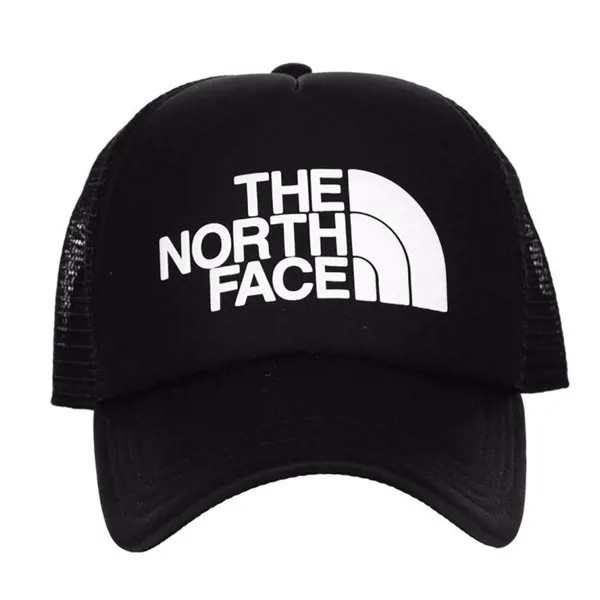 Кепка The North Face TNF Logo Trucker, black, One Size