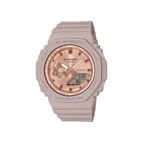 Наручные часы CASIO G-Shock, розовый, бежевый