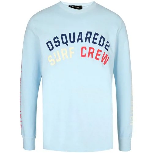 Лонгслив DSQUARED2 Голубой