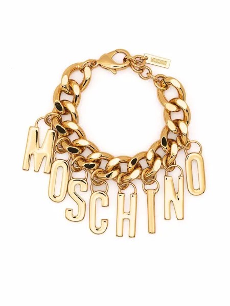 Moschino браслет с логотипом