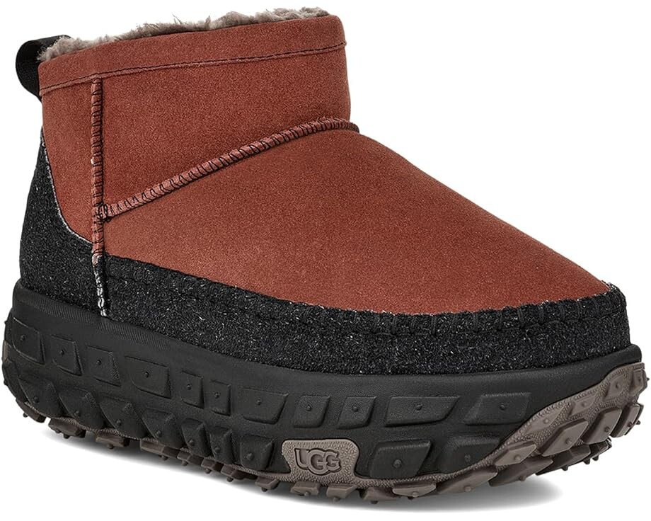 Ботинки UGG Venture Daze Ultra Mini, цвет Red Jasper/Black