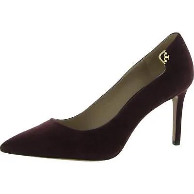 Tory Burch Womens Elizabeth Purple Dress Heels Shoes 10 Medium (B,M) BHFO 8026