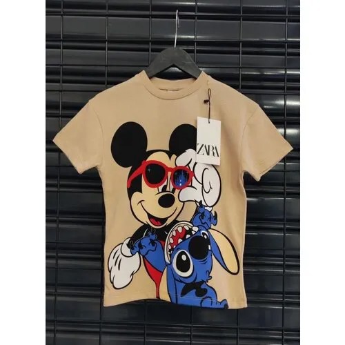 Футболка Микки и Стич Zara 110