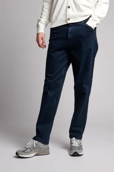 Мужские синие брюки с пятью карманами и джинсовые свободные джинсы U.S. Polo Assn, синий