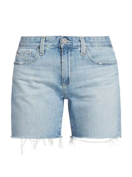 Шорты из денима стрейч с эффектом потертости Becke AG Jeans