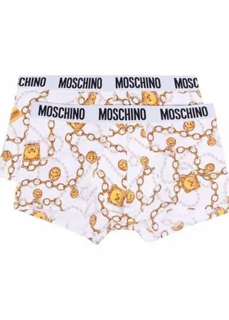 Moschino боксеры с принтом