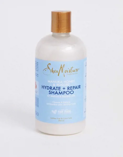 Увлажняющий и восстанавливающий шампунь с медом манука и йогуртом Shea Moisture - 384 мл-Бесцветный