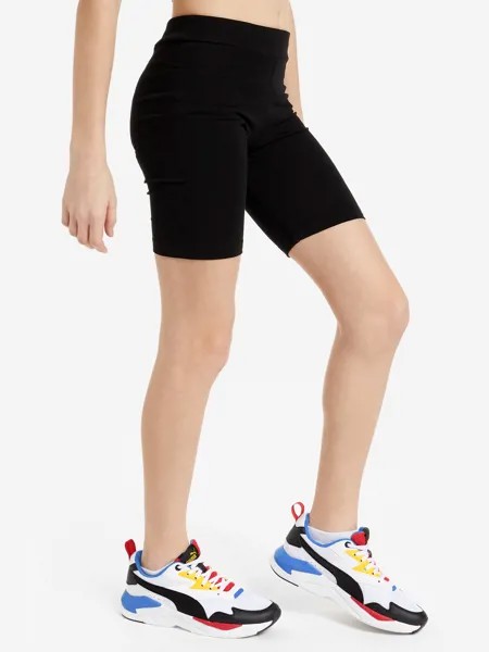 Бриджи для девочек PUMA Ess Logo, Черный