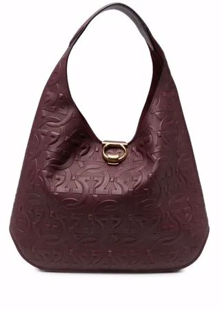 Salvatore Ferragamo сумка-тоут с тиснением Gancini