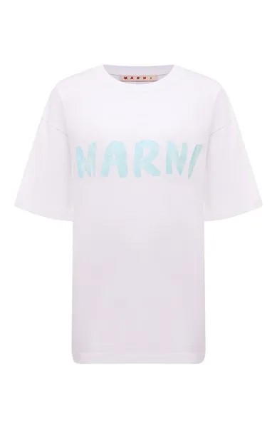 Хлопковая футболка Marni