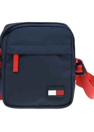 Синяя сумка с красным ремешком 15х3х18 см. Tommy Hilfiger детская