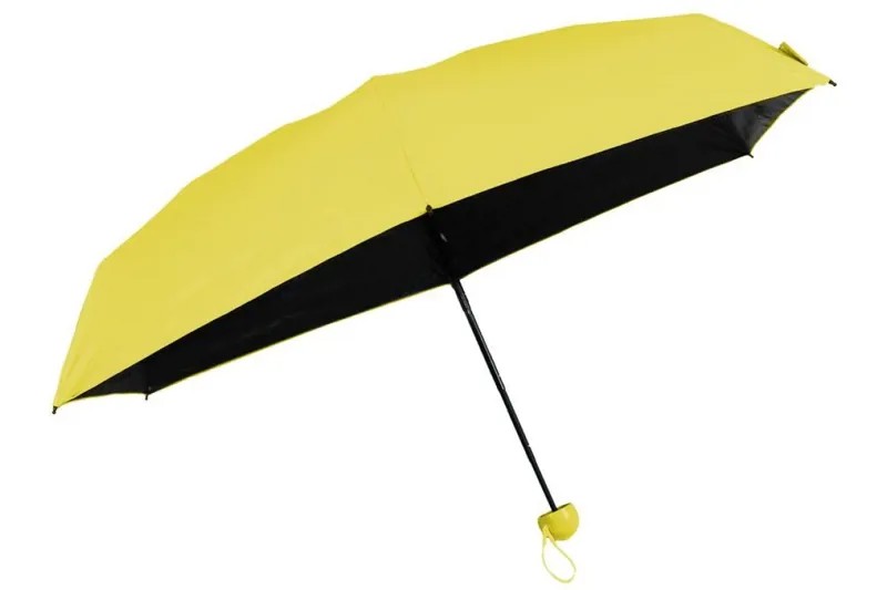 Зонт складной унисекс ForAll Compact, жёлтый