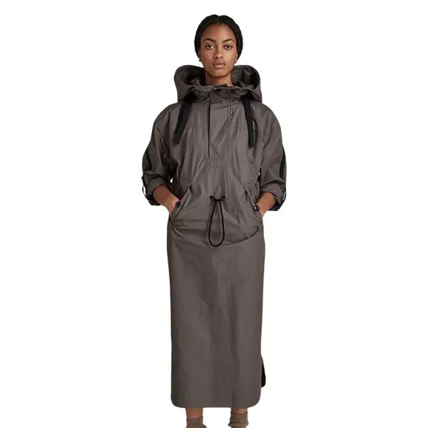 Платье с длинным рукавом G-Star Anorak, зеленый