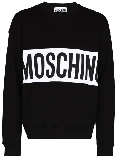 Moschino толстовка с логотипом